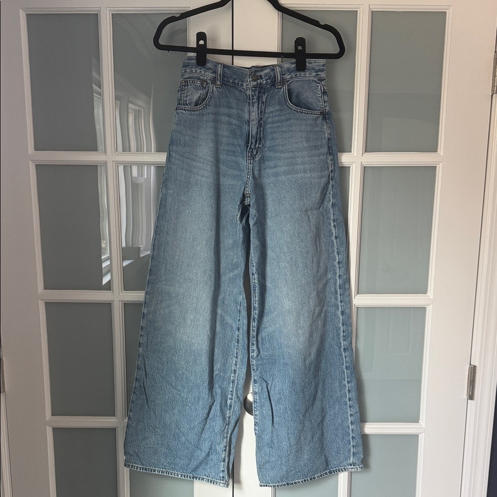 Madewell SuperWide Leg Jeans